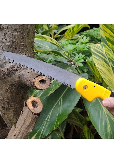 Şahin Tools Sht-018 Katlanır Budama Testeresi - 18 Cm Yüksek Karbonlu Çelik Bıçak, Ergonomik Tu