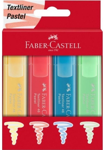 Faber-castell Pastel Fosforlu Kalem Seti Turkuaz
