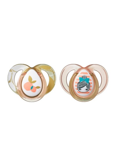 Tommee Tippee Moda Emzik Kız 6-18 Ay + Emzik Askısı-9153 Çok Renkli