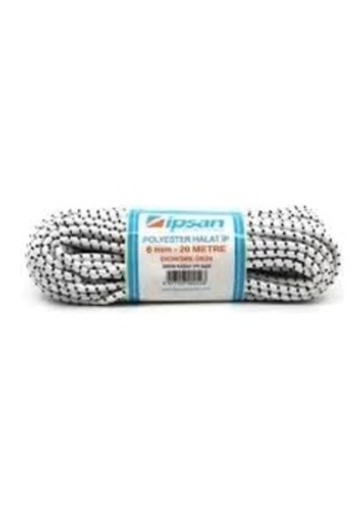 Feyza Yapı İpsan Polyester İpek Örme Halat 6 Mm 20 Metre