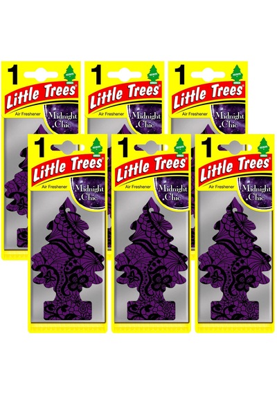 Little Trees Midnight Chic Asma Oto Kokusu 6 Adet