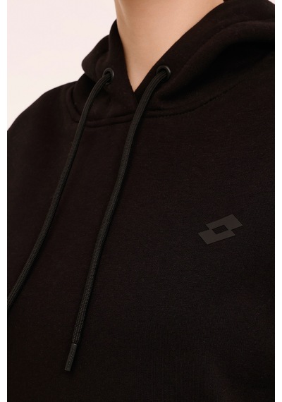 Lotto W-bsc Hoodıe 4pr Siyah Kadın Sweatshirt 000000000101924662 Siyah