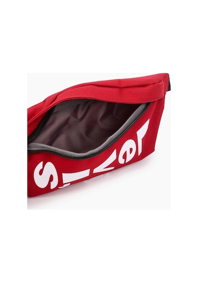 Levi's Erkek Small Banana Sling Kırmızı Bel Çantası - Wordmark -3800501230 Kırmızı