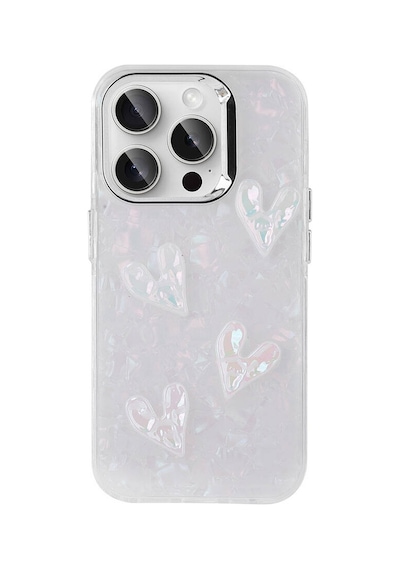 Apple Uyumlu iPhone 15 Pro Max Kabartma Figürlü Parlak Zore Eralli Silikon Kapak