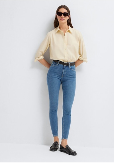 Mavi Serenay Mid Brushed Gold Premium Denim Kadın Kot Pantolon M100980-a1549