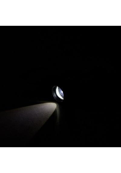 Amber Led Şarj Edilebilir Led'li El Feneri Cata Ct-8024 Siyah