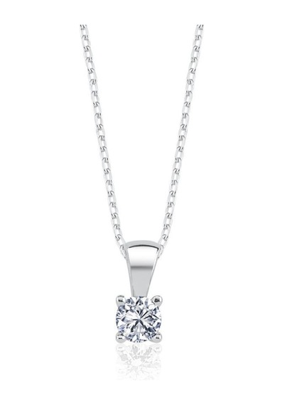 Mia Vento 1.20 Karat Effective Diamond Işıltılı Dokunuş İkili Tektaş Gümüş Set
