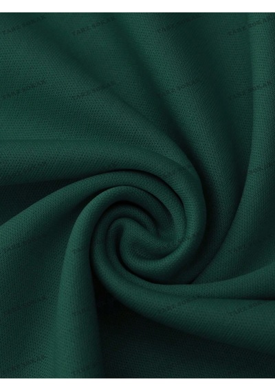 Flood Of Style Crop Ckod-232913 Kalpli Ve Sloganlı Grafik Düşük Omuzlu Koyu Yeşil