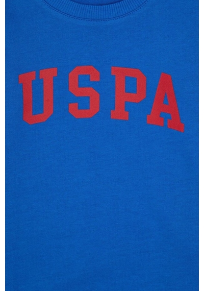 U.S. Polo Assn. Erkek Çocuk Koyu Mavi Bisiklet Yaka Basic Sweatshirt 50313830-VR032 U.S. Polo Assn. Erkek Çocuk Koyu Mavi Bisiklet Yaka Basic Sweatshirt 50313830-VR032