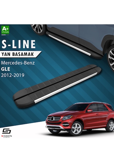 S-Dizayn Mercedes GLE W166 S-Line Aluminyum Yan Basamak 193 Cm 20