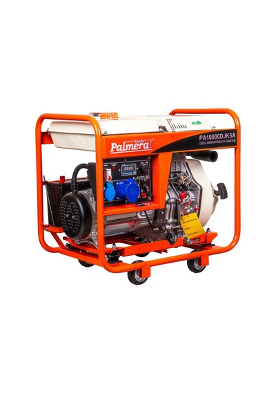 Palmera PA10000dJK5A3 Dizel Marşlı Atsçıkışlı 15 HP 9.3 KW Trifaze Euro 5 Jeneratör