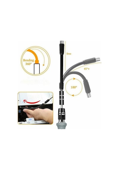 Zhltools 117 Parça Profosyonel Cep Telefonu Tablet Laptop Tornavida Tamir Seti Siyah