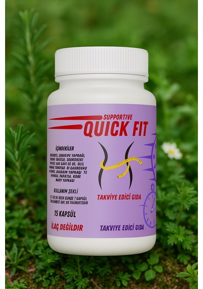Quick Fit Detoksifikasyona Destek Takviye Edici Gıda 15 Kapsül
