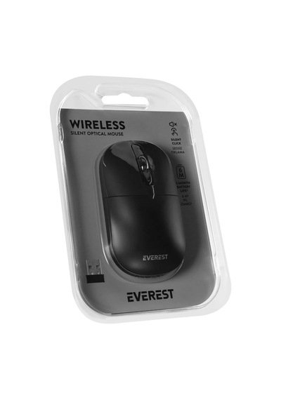 Smw-384 Usb Siyah 2.4ghz Kablosuz Mouse