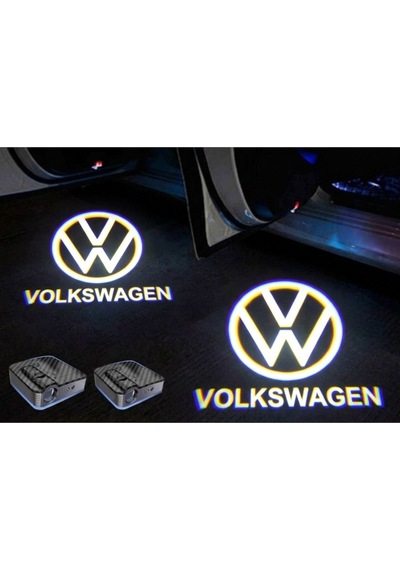 Kapı Altı Logo Volkswagen Yeni Amblem Led Projektör