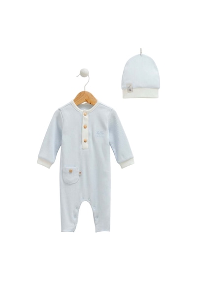 Caramell Patiksiz Bebek Tulum 1259 Mavi