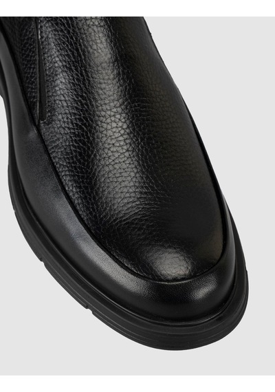 Cabani Motion Flex Hakiki Deri Erkek Günlük Ayakkabı Siyah
