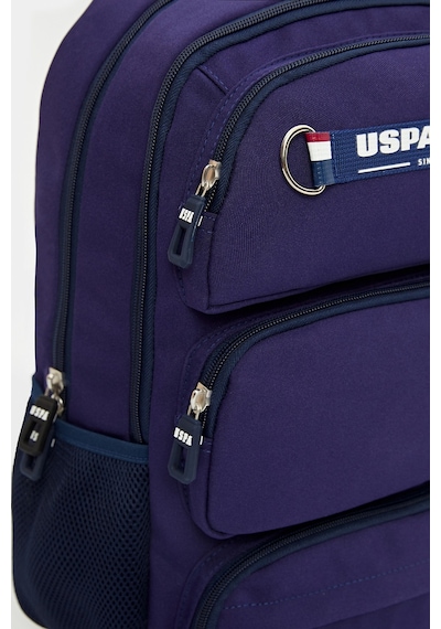 U.s. Polo Assn. Unisex Çok Gözlü Günlük Seyahat Okul Sırt Çantası Lacivert 23259