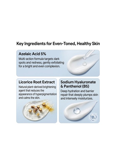 Maruderm Azelaik Asit%5 Cilt Bakım Kremi Kızarıklık, Lekelenme Ve Cilt Tonu Düzensizliğine Karşı, Meyan Kökü & Hyaluronik Asit İle, 200 Ml