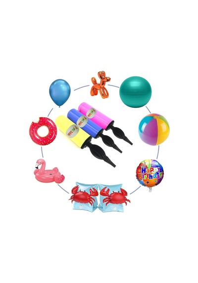 Sosis Balon Şişirme El Hava Pompası. Balon Pompası