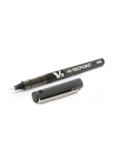 V5 Roller Kalem Hi-tecpoint Iğne Uç 0.5 Mm Siyah Bx-v5-b