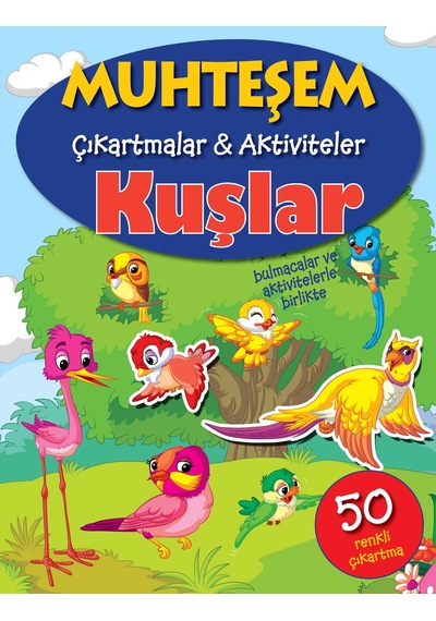 Muhteşem Çıkartmalar Ve Aktiviteler - Kuşlar - Dppq-817426