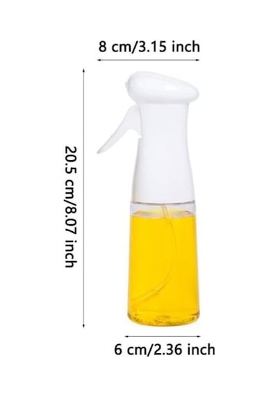 Büro Ev Ofis Mutfağı İçin 200ml Cam Hazneli Spreyli Limonluk Sosluk Yağdanlık