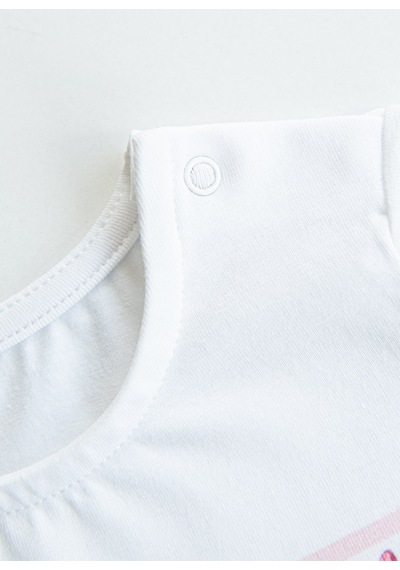 KitiKate Organik Nomi T-shirt Beyaz