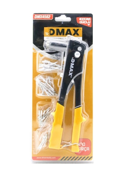 Dmax Dmx-4562 Perçin Tabanca Makine 4 Boy Uç 2.4- 3.2 - 4 - 4.8 + Seti