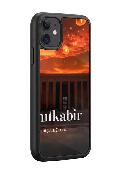 İphone 11 Uyumlu Anıtkabir Desenli Kamera Korumalı Darbelere Dayanıklı Kılıf 222-anıtkabir-iphone11