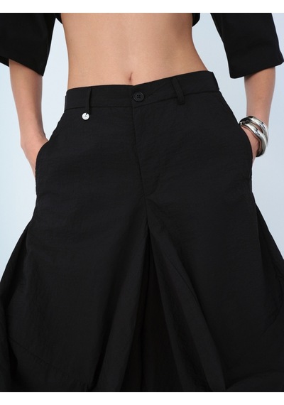 Oversize Kadın Top Siyah