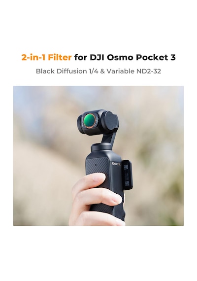 K&f Concept Magnetic Nd2-nd32 & Black Mist 1/4 Djı Osmo Pocket