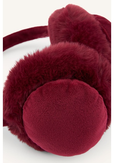 Defacto Peluş Kulaklık Erkek Çocuk I2684a826wnbr230 Bordo-br230