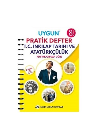8.Sınıf T.C İnkılap Tarihi ve Atatürkçülük Pratik Defter- Sadık Uygun