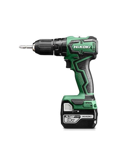 HİKOKİ DV18DD 18V/5AH 55NM KÖMÜRSÜZ ŞARJLI DARBELİ MATKAP