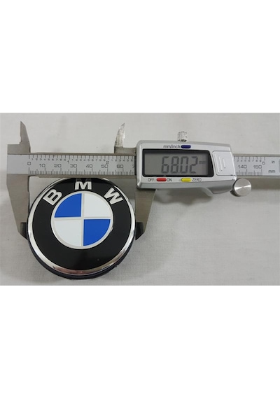 BMW Jant Göbeği Krom 68/65mm 4 Adet , BMW Jant Kapağı