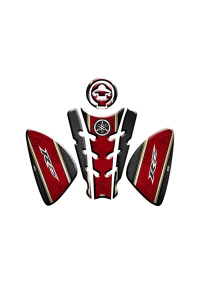 Yamaha R25 2014 - 2018 Uyumlu Tank Pad Set 019 Standart