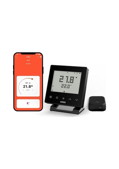 Akıllı Oda Termostatı Kablosuz Kombi Kontrolü V5 Wi-fi