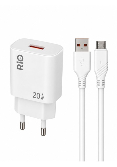 Flayse G1 20w Usb Adaptör Ve Kablo Seti Hızlı Şarj Özellikli