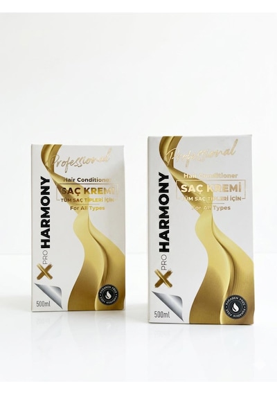 Xpro Harmony Tüm Saçlar İçin Saç Bakım Kremi Seti 2 500:1000 Ml