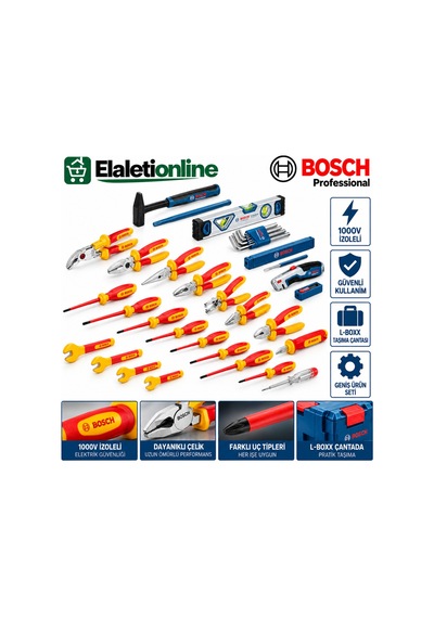 Profesyonel Elektrikçi Vde El Aleti Seti 37 Parça+l-boxx 102 - 930903898