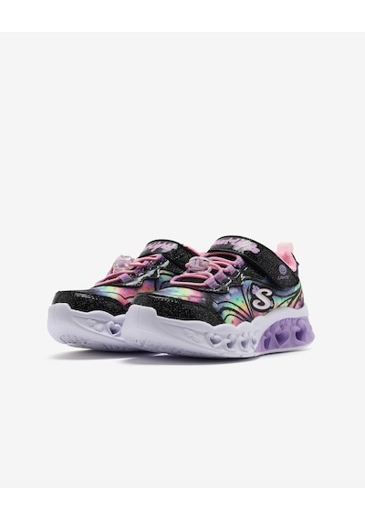 Skechers Flutter Heart Lights - Groovy Swirl Büyük Kız Çocuk Siyah Işıklı Spor Ayakkabı 303253l Bkpk Siyah Skechers Flutter Heart Lights - Groovy Swirl Büyük Kız Çocuk Siyah Işıklı Spor Ayakkabı 303253l Bkpk Siyah