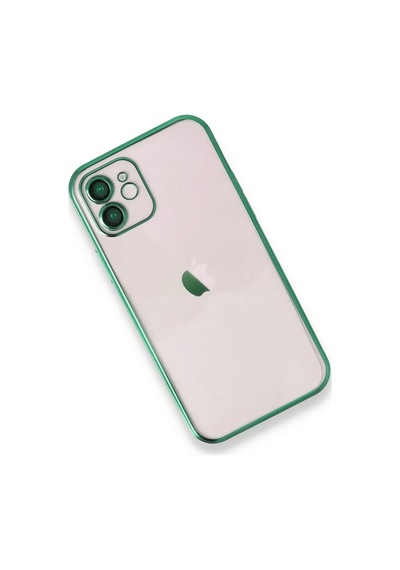 İphone 12 Kılıf Razer Lensli Silikon - Yeşil