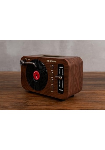 Tr Mini Boy Retro Bluetooth Radyo Hoparlör Cz1011bt Klasik Tasarım, Kablosuz Bağlantı, Güçlü Ses, Uzun Pil