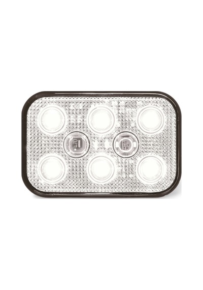Sbdf6w 10v-30v Dikdörtgen Beyaz Led Lamba Off Road , Tekne , Karavan , Kamp