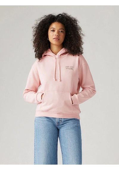 Levi's Günlük Kapüşonlu Mercan Pembesi Kadın Sweatshirt - 001u6-0006-5061 Pembe