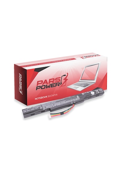 Acer Uyumlu Aspire E5-774G-53XE Notebook Batarya - Pil (Pars Power) 14.8V 2200mAh. 420386