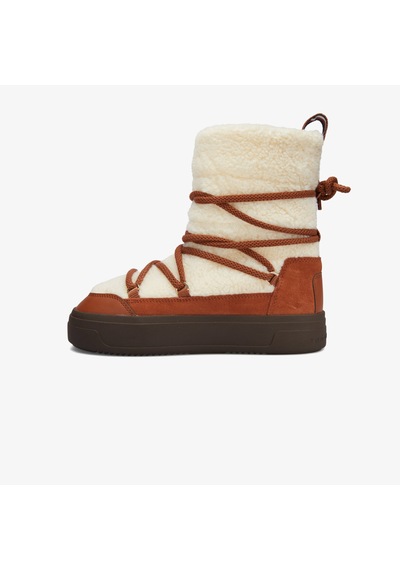 Tommy Hilfiger Lace-up Faux Shearling Kadın Kahverengi Bot Düz Fw0fw08252 Kahverengi Tommy Hilfiger Lace-up Faux Shearling Kadın Kahverengi Bot Düz Fw0fw08252 Kahverengi