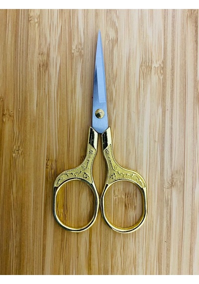 Antik Şekilli Makas. Evde, Ofiste, Dikiş, Nakış, Söz, Nişan, Düğün Ve Davetiyelerde. 12.5cm.