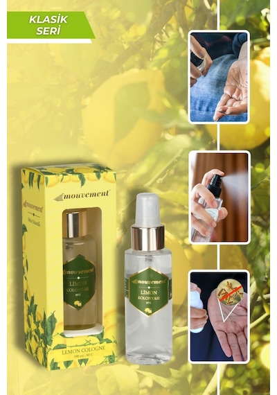 Mouvement 80 Derece Klasik Limon Kolonyası 100 ML